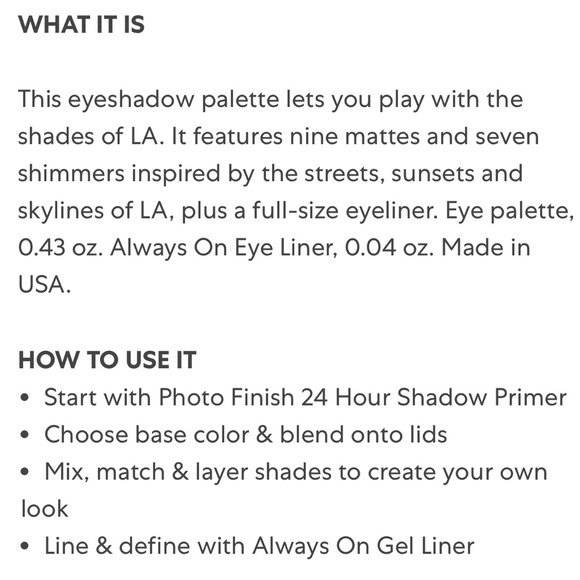 Smashbox LA Cover Shot Eye Palette & Eyeliner - Picture 16 of 16
